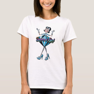 Diamant meisje t-shirt