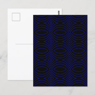Diamant Ogen Modern Pop Art Abstract Briefkaart