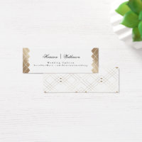 Diamant Or Blanc Géométrique Mariage Gatsby