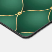 Diamant Or Ogee Tufé Dark Emerald Green (Coin)