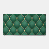 Diamant Or Ogee Tufé Dark Emerald Green (Recto)