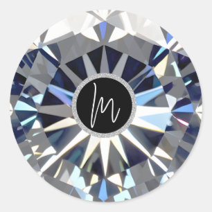Diamant Ronde Sticker