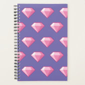 Diamant rose Pixel (Devant)