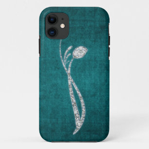 Diamant Tulp iPhone 11 Hoesje