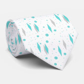 Diamant Turquoise Rétro & cravate Starburst (Roulé)