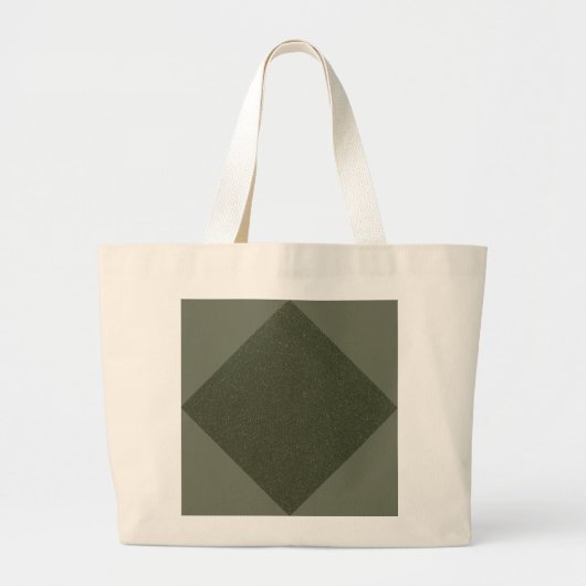 Diamant vert de mousse minimal - Sac fourre-tout (Devant)