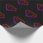 Diamant voor altijd cadeaupapier (Hoek)