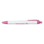 Diamant Zwarte Inkt Pen (Bovenkant)