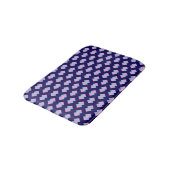 Diamantblauwe badmat (Gekanteld)