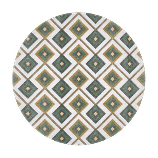 Diamante in groen snijplank (Voorkant)