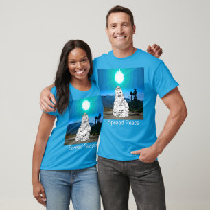 Diamante Luz Artist-Portrait T-shirt