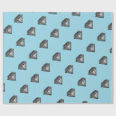 diamanten cadeaupapier (Vlak)