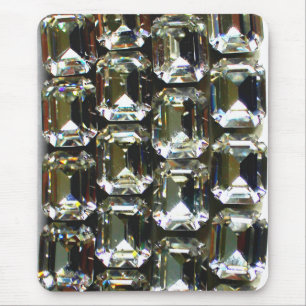 Diamanten edelstenen strass muismat