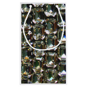 Diamanten, elegant  edelstenen patroon klein cadeauzakje