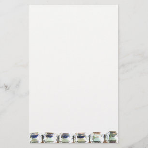 diamanten, elegante  edelstenen briefpapier