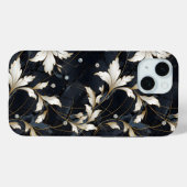 Diamanten en bloemen Case-Mate iPhone case (Achterkant (horizontaal))