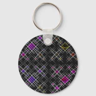 Diamanten en Kruisen Sleutelring Sleutelhanger