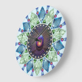 Diamanten en parels 1 grote klok (Hoek)