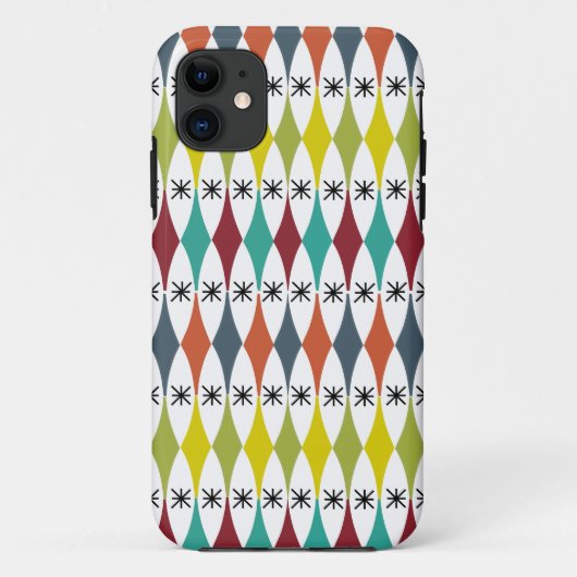 Diamanten en Starbursts Case-Mate iPhone Case (Achterkant)