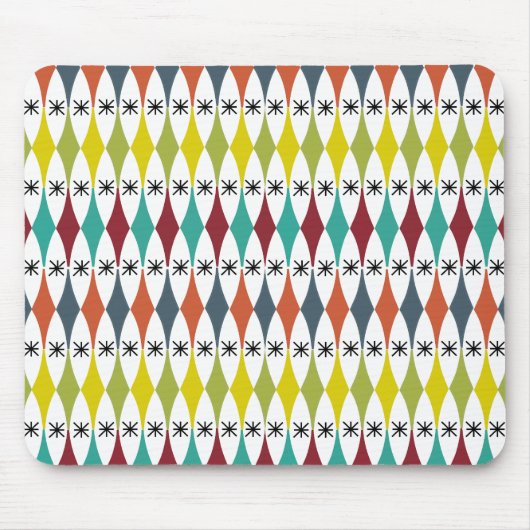 Diamanten en Starbursts Muismat (Voorkant)