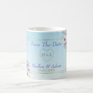 Diamanten harten en gouden Lijst Koffiemok