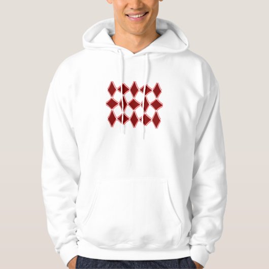diamanten hoodie (Voorkant)