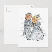 Diamanten Huwelijksjubileum Briefkaart (Voorkant / Achterkant)