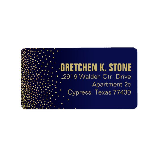 Diamanten in de lucht Mailing | marine Etiket (Voorkant)