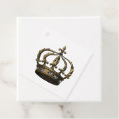 Diamanten Kroon Bedankjes Labels (In situ)