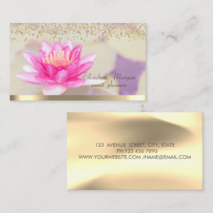 Diamanten Lotus Goud Elegant Visitekaartje