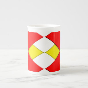 diamanten porselein kop