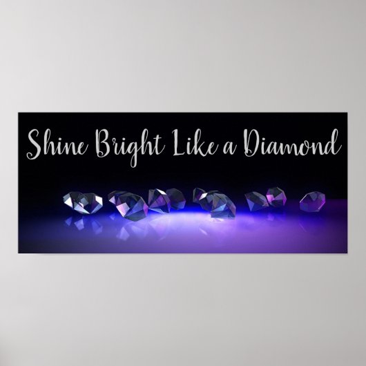 diamanten poster (Voorkant)