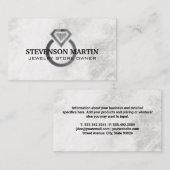 Diamanten Ring | Juwelier Visitekaartje (Voorkant / Achterkant)