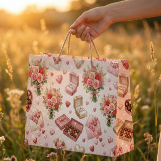 Diamanten Ringen, Rozen & Luxe Cadeau dozen Patroo Groot Cadeauzakje