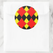 diamanten ronde sticker (Tas)