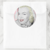 diamanten ronde sticker (Tas)