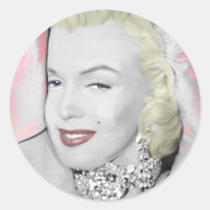 diamanten ronde sticker