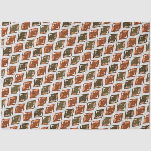 DIAMANTEN ROOD TISSUEPAPIER (Voorkant)