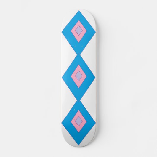 diamanten skateboard (Voorkant)