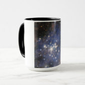 Diamanten sterren in Carina Nebula Hubble Space Mok (Voorkant links)