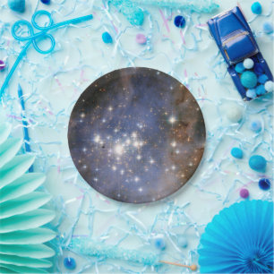 Diamanten sterren in Carina Nebula Hubble Space Papieren Bordje