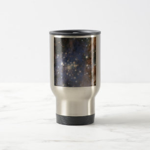 Diamanten sterren in Carina Nebula Hubble Space Reisbeker