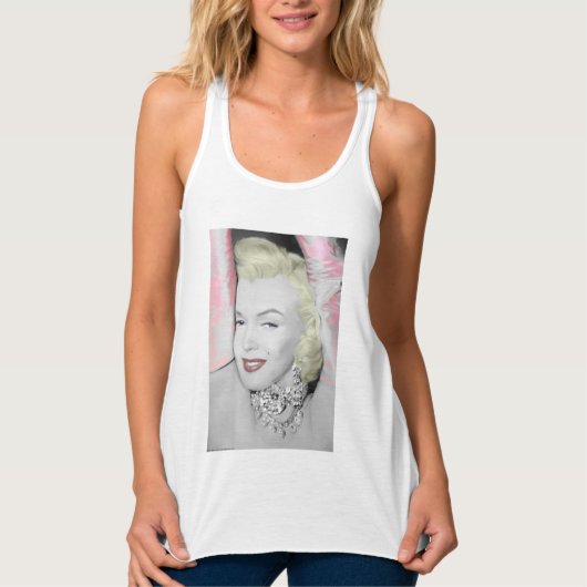 diamanten tanktop (Voorkant)