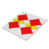 diamanten tegeltje (Zijkant)