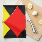 diamanten theedoek (Quarter Fold)