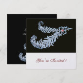 DIAMANTEN VEREN , Roze Ijs Metaalglans Kaart (Voorkant / Achterkant)