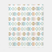 diamantketens fleece deken (Voorkant)