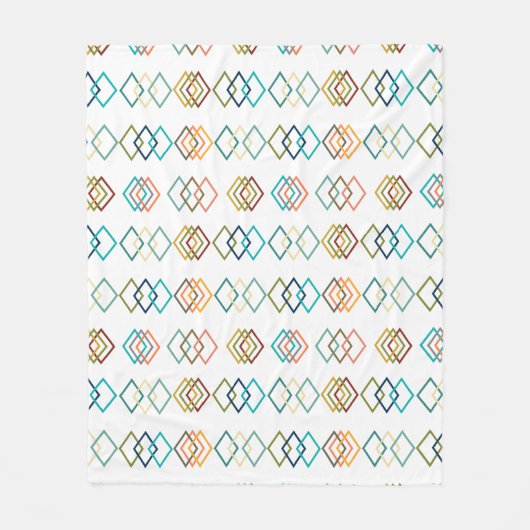 diamantketens fleece deken (Voorkant)