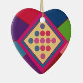 Diamantkleuren Keramisch Ornament (Rechts)