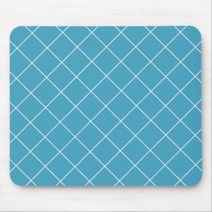 Diamantpatroon Aqua Muismat